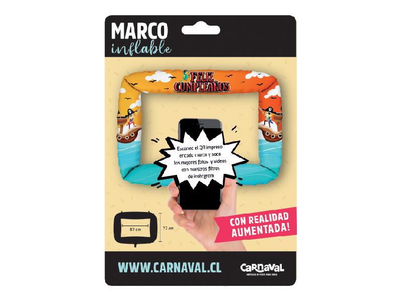 Marco Inflable Piratas-Carnavalonline