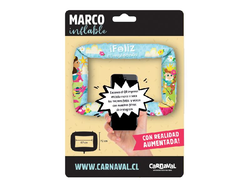 Marco Inflable Princesas-Carnavalonline