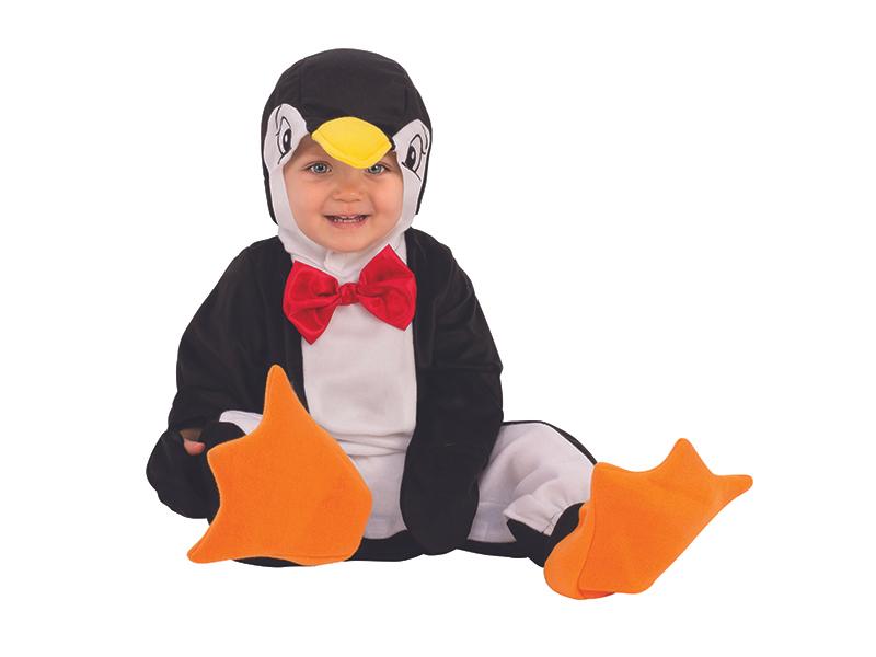 Disfraz Bebé Pingüino 6 A 12 Meses — Carnaval