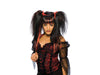 Peluca Lilith Fairy Wig-Blk/Rd