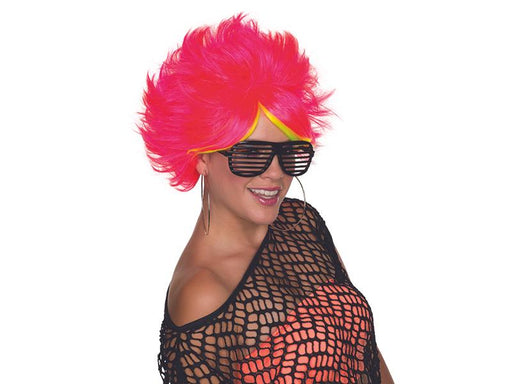 Peluca 80'S Pop Wig- Pink