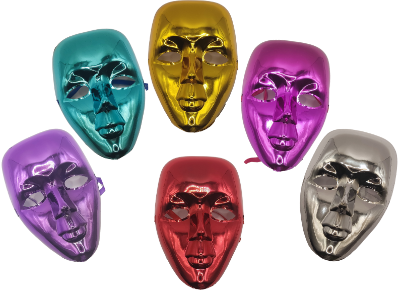 Máscaras Metálicas Surtidas - 1 Unidad