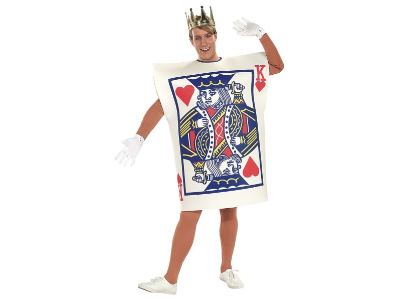 Disfraz De Hombre Rey De Corazones - Talla Standard