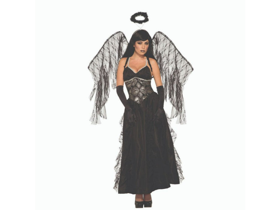 Disfraz Angel Negro Mujer Standard
