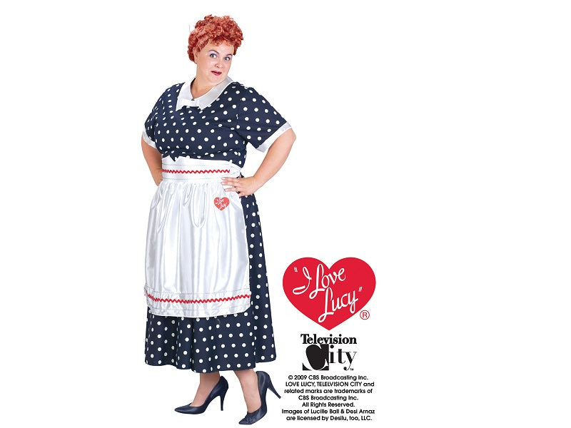 Disfraz Mujer I Love Lucy Polka Dots XL