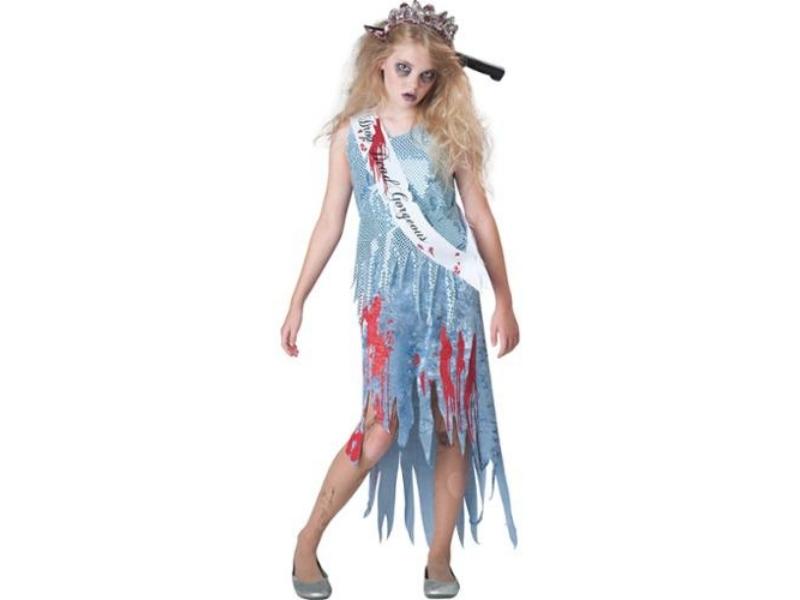 DISFRAZ REINA DEL HORROR 4 A 6 AÑOS