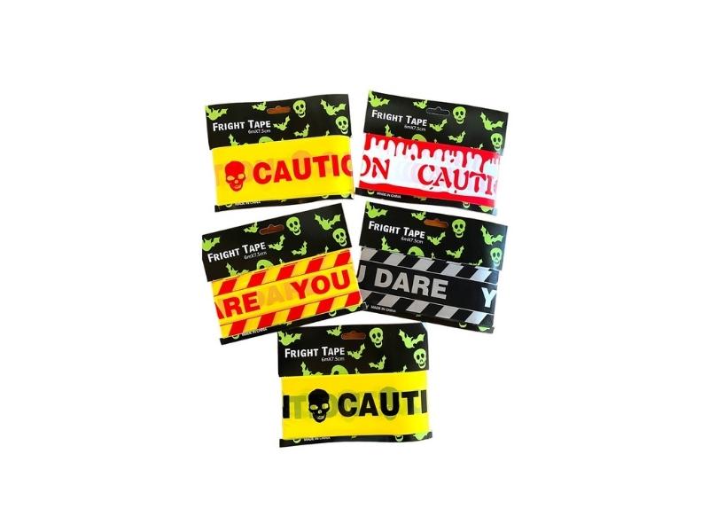 BANDA PELIGRO HALLOWEEN 6MX7,5CM