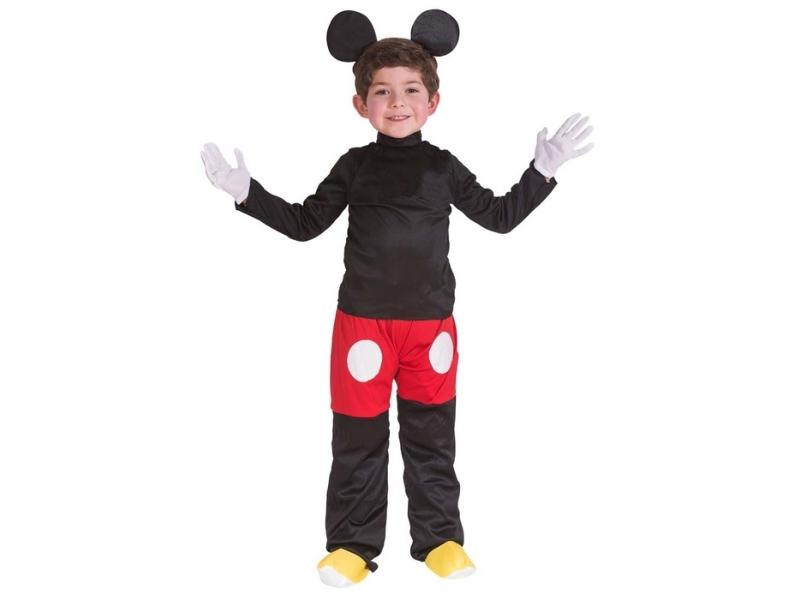 Disfraz de Mickey Mouse para niño y niña, disfraz de personaje de