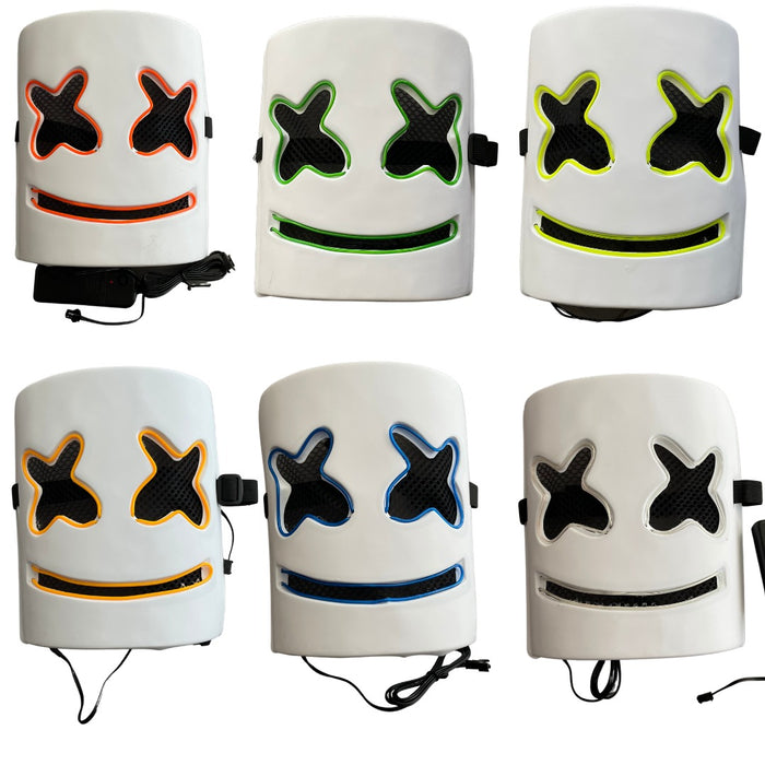 Máscaras Led De Dj Marshmellow - Colores Surtidos