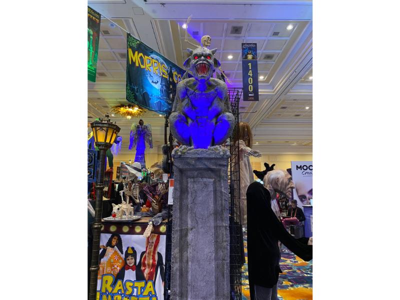 Animatronic Gárgola en Pilar 244 cm