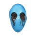 Máscara azul sin ojos Eyeless Jack con malla en los ojos y chorreado negro